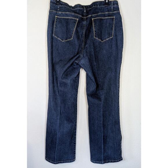 Vintage Y2K Carolina Blues 20W Jeans 5 Pocket Stretch Bootcut Denim 2X Plus - Picture 2 of 8